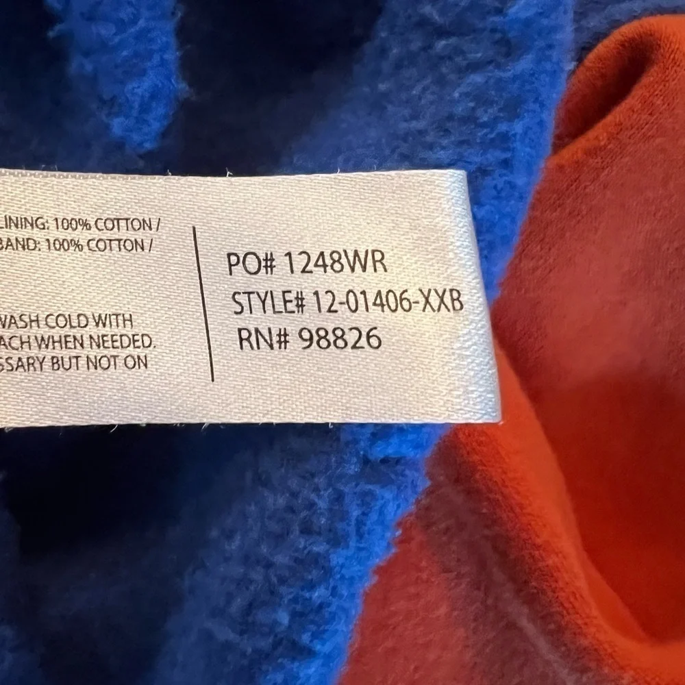 US POLO ASSOCIATION BOYS COLORFUL ZIPPERED HOODIE SIZE 14-16 XL